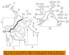 97020136500 Porsche Oem Panamera Fuel Tube