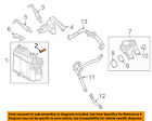 97020143301 Porsche Oem Panamera Emission Hose