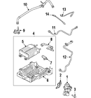 9e5z-9d475-a Ford Lincoln Mercury Genuine Oem Egr Valve 9e5z-9d475-a Ford Lincoln Mercury Genuine Oem Egr Valve