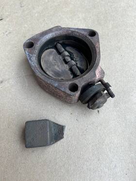 362652 Aftermarket Used Original 1957-74 Chevy Corvette Chevelle Nova Exhaust Heat Riser Repair