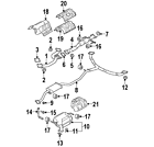 Aj17-40-305 Mazda Aj1740305 Genuine Oem