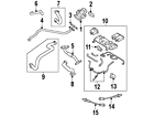 Aj88582 Jaguar Genuine Oem Egr
