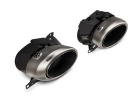 Akrapovic Tp-t/s/34 Fits 20-21 Porsche 911 Turbo/turbo S 992 Tail Pipe Set Titanium
