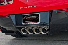 Acc-052017 American Car Craft Acc 2014-2019 Chevy C7 Corvette Perforated Exhaust Filler Panel For Npp Exhausts Acc-052017 American Car Craft Acc 2014-2019 Chevy C7 Corvette Perforated Exhaust Filler Panel For Npp Exhausts