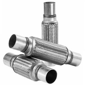 8846 Ansa Exhaust Flex Coupling 300 Series Ss 2.25 Inch Core Necks 14 8846 Ansa Exhaust Flex Coupling 300 Series Ss 2.25 Inch Core Necks 14