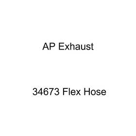 34673 Ap Exhaust Dieseltech - Pre Cut Stainless Steel Id-id Flex Hose 4 Inch Diameter 36