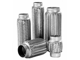 8812ib Ap Exhaust Flex Coupling 300 Series Ss 1.75inch Core No Necks 8inch Oal