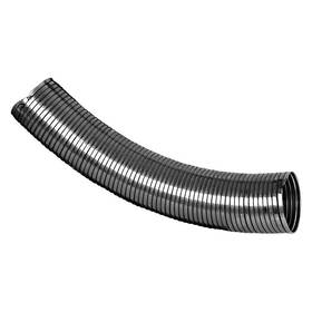 44786 Ap Exhaust Products Dieseltech - Pre Cut Galvanized Steel Id-id Flex Hose 4 Inch Diameter 48