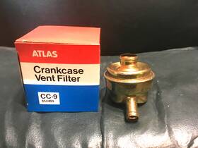 652409 Atlas Cc-9 Engine Crankcase Element Breather Filter For 1970-1978 Dodge Charger
