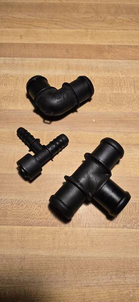 06b133989c Audi Vw 1.8t Pcv Breather Fittings 3pc Lot 06b 133 989 C 103 246 De