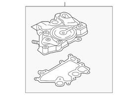 06q-103-495-h Audi Genuine Vapor Canister Purge Valve Assembly