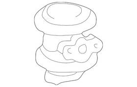 078-131-102-t Audi Genuine Connector Pipe Valve Assembly