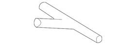 2d0-129-737-a Audi Genuine T-piece