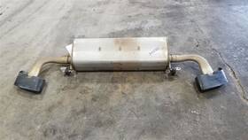 333.au1719 Audi 19 Q7 Prestige 3.0l Rear Exhaust Muffler Assembly