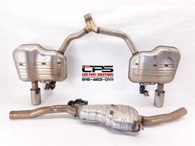 333.au1g18 Audi 18-20 A5 Coupe Muffler 8w9253611 8w9253612