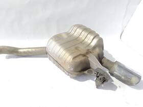 333.au1r14 Audi Right Rear Muffler With Exhaust Tip Oem 2014 A7