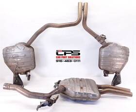 4g0253611ab Audi 333.au1u16 16-18 A6 2.0l Muffler