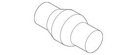 4h0-906-272-h Audi Genuine Vent Hose