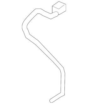 8k0-201-183-a Audi Genuine Vent Tube 8k0-201-183-a Audi Genuine Vent Tube