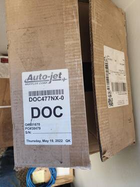 4965222nx Autojet Doc477nx Diesel Oxidation Catalyst Doc Fits For Cummins