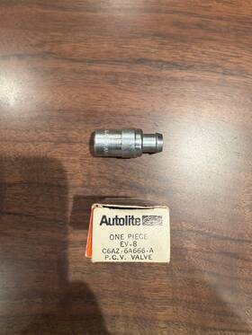 C6az-6a666-a Autolite 1966 1967 1968 Nos Ev-8 Pcv Valve 289 302 Mustang Shelby Gt 350 Hipo