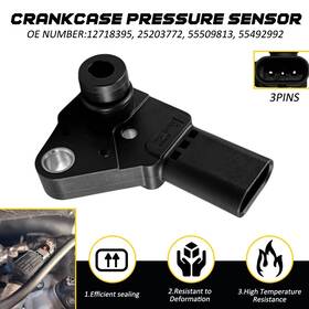 55492992 Auxito 12718395 Crankcase Pressure Sensor 1x For Gmc Sierra 1500 2022-2024 Sle Slt At4