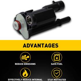 Ito-tgdcf-49842 Auxito Vapor Canister Purge Valve For 2005-2014 Gmc Savana 1500 Car Replace Accessories