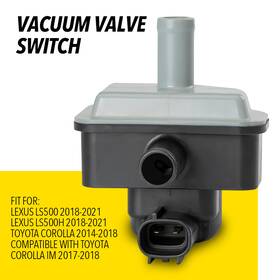 Wwd-fzd-69002 Auxito Vapor Canister Purge Solenoid Valve Fits Toyota Corolla 2014 2015 2016 2017 2018