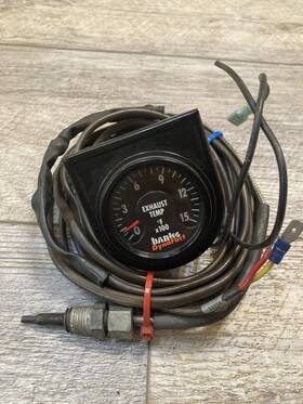 63020 Banks Pyrometer Gauge With Probe - Universal- Part No 63020 Banks Pyrometer Gauge With Probe - Universal- Part No