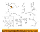 Bl3z9d319c Ford Oem Hose Bracket Bl3z9d319c Ford Oem Hose Bracket