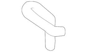 Bmw 11-65-7-605-416 Genuine Vacuum Hose