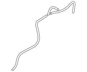 11-65-7-850-000 Bmw Genuine 2015-2019 X6 - Vacuum Hose