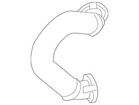 11-72-7-555-681 Bmw Genuine Pressure Hose
