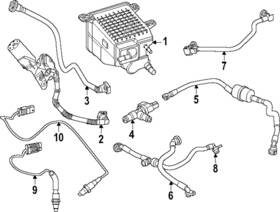 13-90-9-884-340 Bmw Genuine 2024 - Vent Hose