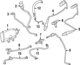 13-90-9-884-345 Bmw Genuine 2024 540i Xdrive - Suction Tube