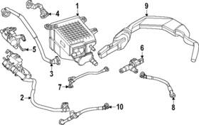 16-13-5-a02-310 Bmw Genuine Leak Detect Pump