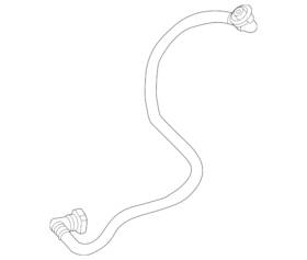 Bmw 16-13-7-439-942 Genuine Vent Pipe