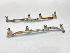 Bmw 18407835472 06 10 E60 E63 M5 M6 S85 Engine Exhaust Muffler Heat Shield Bracket Set Oem
