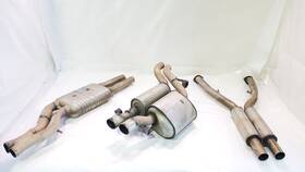 328.bm1y08 Bmw 2008 B7 Alpina Oem Boysen Exhaust System 328.bm1y08 Bmw 2008 B7 Alpina Oem Boysen Exhaust System