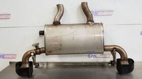 333.bm1719 Bmw 19 2019 X3 3.0l Muffler Exhaust Tail Pipe
