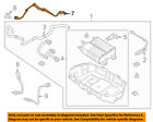 Br3z9j280a Ford Oem Mustang Emission Hose