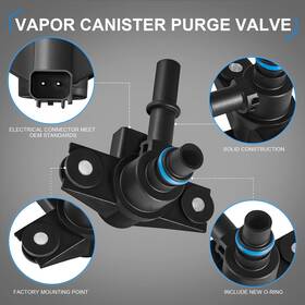 Branded 744759789341 Evaporative Emissions Vapor Canister Purge Valve Compatible With Ford Explorer