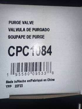 Cpc1084 Carquest Vapor Canister Purge Valve
