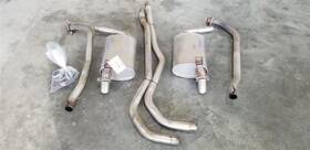 333.gm1z75 Chevrolet 75 Chevy Corvette C3 5.7l L48 Exhaust Muffler Assembly 333.gm1z75 Chevrolet 75 Chevy Corvette C3 5.7l L48 Exhaust Muffler Assembly