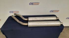 3813533-3813534 Chevrolet 1957-62 Chevy Corvette C1 Oem Nos Road Muffler