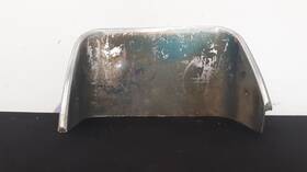 3966543 Chevrolet 1970-73 Chevy Corvette C3 Oem Used Left Driver Muffler Bezel Chrome