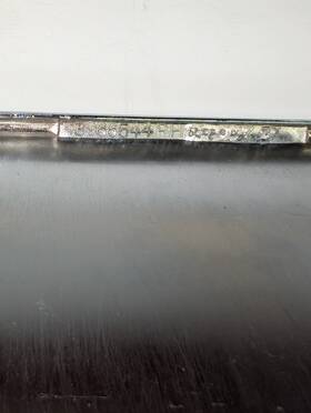 3966544 Chevrolet Chevy Corvette Chrome Plate Rear Right Hand Exaughst Bezel 1970-1973