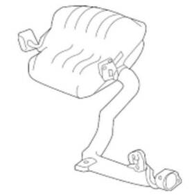 68057455ac Chrysler 2011-2014 300 Driver Left Muffler Assembly Oem