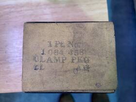 1064458 Chrysler Desoto Dodge Nos Mopar 1936-54 2 Inch Exhaust Clamp Most 6 And 8 Cylinders 1064458 Chrysler Desoto Dodge Nos Mopar 1936-54 2 Inch Exhaust Clamp Most 6 And 8 Cylinders