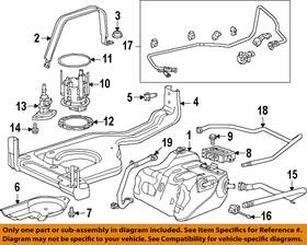 57009086ad Chrysler Oem 19-24 2500 3500 Emission System Components-tank